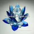 Lotus Flower Shaped Crystal Perfume Bottles